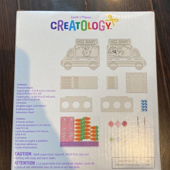 ✨8/$10. NWT. Egg holder craft kit - Picture 3 of 4